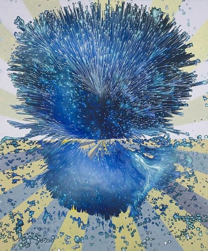 Barbara Takenaga, Blue on the Horizon, 2013.