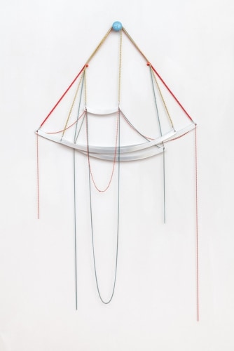 Sculpture by Trish Tillman in Group Exhibition: "Things on Walls", organized by Benjamin Tischer of New Discretions, at New Work, Affective Care