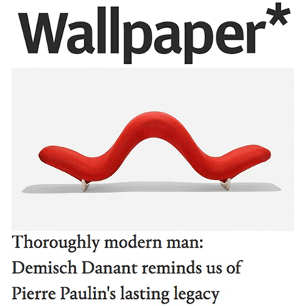 Wallpaper Magazine: Pierre Paulin's Lasting Legacy