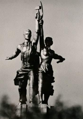 &quot;Mukhina&#039;s Sculpture Worker and Kolhoz Woman,&quot; 1960s