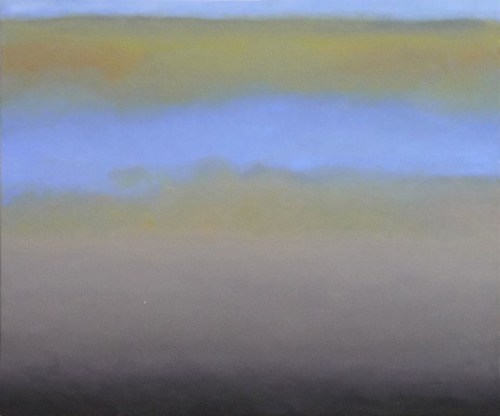 Joan Vennum, Zone Unknown, 2010, oil on canvas, 24 x 29 inches