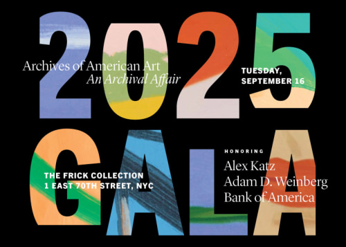 Alex Katz Receives Archives of American Art Medal