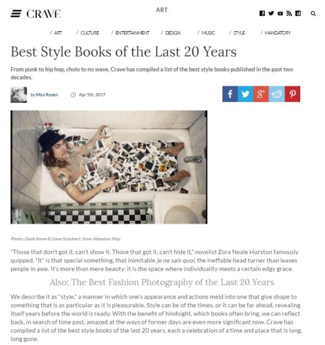 Janette Beckman - Best Style Books of the Last 20 Years - Crave