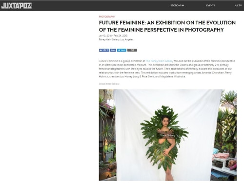 Future Feminine: An Exhibition on the Evolution of the Feminine Perspective in Photography - Juxtapose Magazine