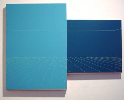 Kate Shepherd, "Blue and Teal Blue, Sunshine Stage" (2002)