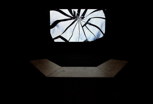 Installation image of an artwork