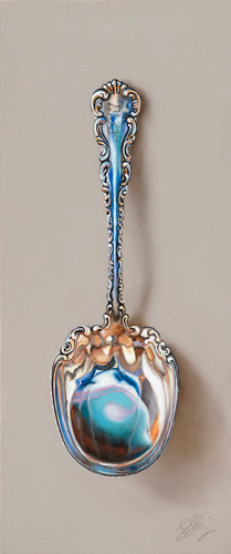 LESLIE LEWIS SIGLER, Silver Spoon #272, The Adonis, 2025