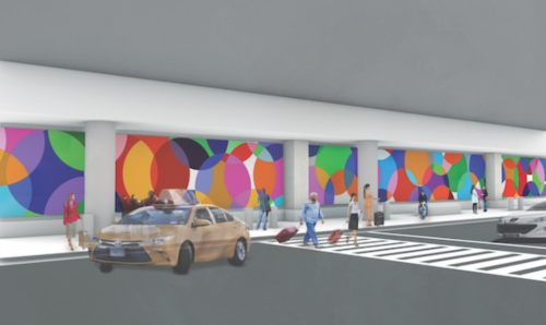 Graciela Hasper Unveils Permanent Installation Continuous Motion George Bush Intercontinental Airport (IAH) Conversation