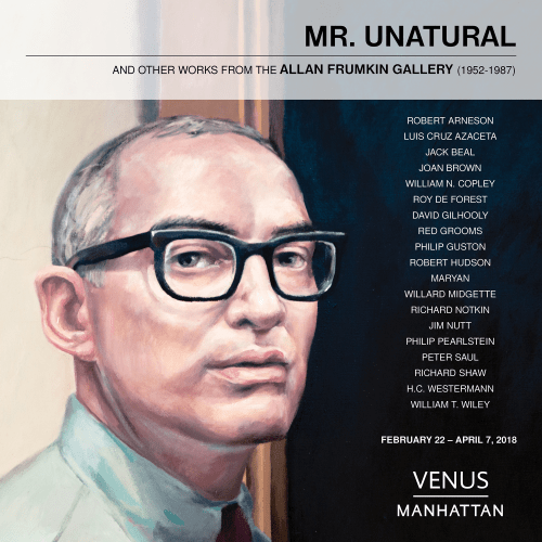 Mr. Unatural - and Other Works from the Allan Frumkin Gallery - Exhibitions - Venus Over Manhattan