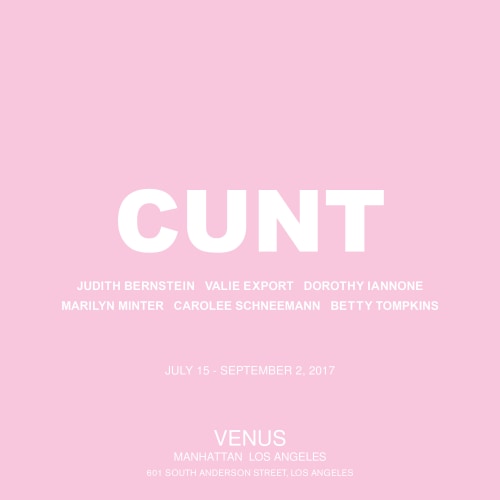 CUNT -  - Exhibitions - Venus Over Manhattan