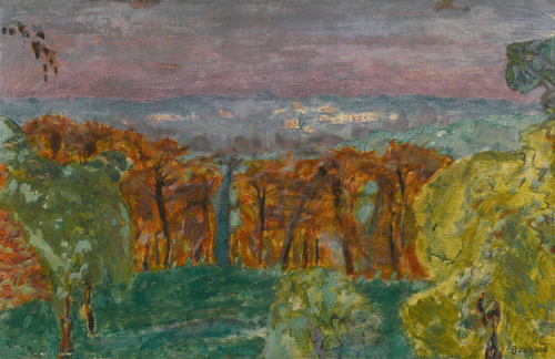Pierre Bonnard, Bois en automne, 1939