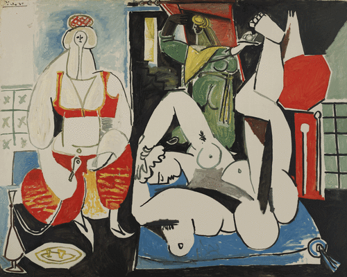 Pablo Picasso, Les Femmes d'Alger (version H), 24 janvier 1955