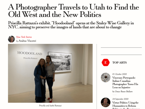 La Voce di New York: A Photographer Travels to Utah to Find the Old West and the New Politics