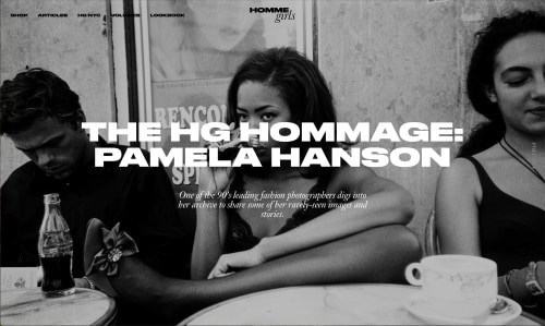 HOMMEgirls | THE HG HOMMAGE: PAMELA HANSON