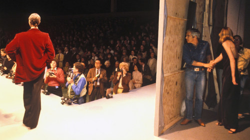 Harry Benson, Ralph Lauren Backstage, 1983