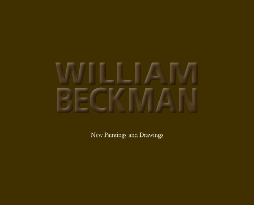 WILLIAM BECKMAN: NEW PAINTINGS AND DRAWINGS - Publications - Forum Gallery