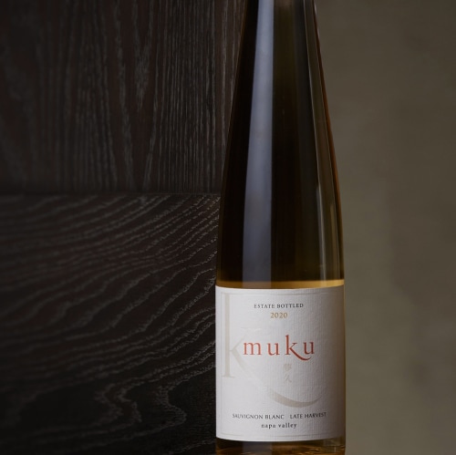 Kenzo Estate muku half-bottle late harvest sauvignon blanc white wine Napa Valley