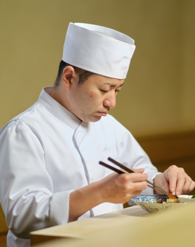 Kenzo Tsujimoto Natsuko Tsujimoto Chef Kenji Miyaishi Kenzo Napa Restaurant Napa+California