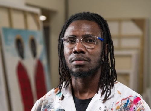 He Used to Work for FedEx. Now, Artist Otis Kwame Kye Quaicoe Is at the Forefront of the Next Generation of West African Art Stars