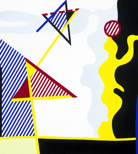 This Figure is Pursued by That Figure, 1978

Acrylic, oil, graphite on canvas

40 x 36 inches (101.6 x 91.4 centimeters)