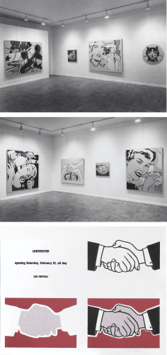 Roy Lichtenstein, February 10 – March 3, 1962