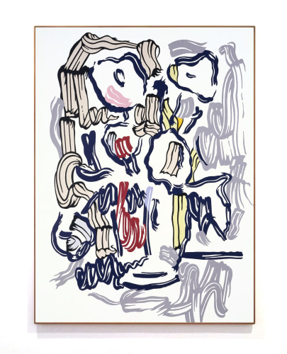 Roy Lichtenstein, Brushstroke Paintings (1980s)