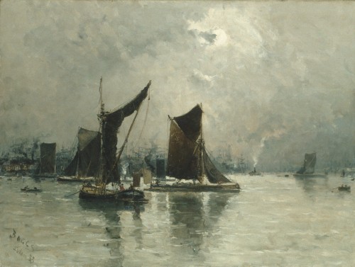 On the Thames, 1883