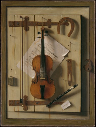Still Life—Violin and Music, 1888