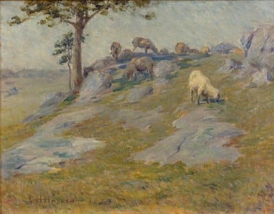Landscape with Sheep, 1885
