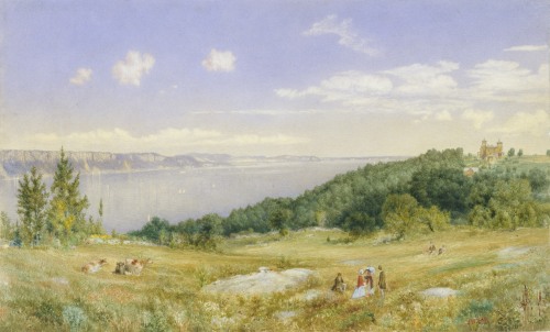 John William Hill, The Palisades, ca. 1870