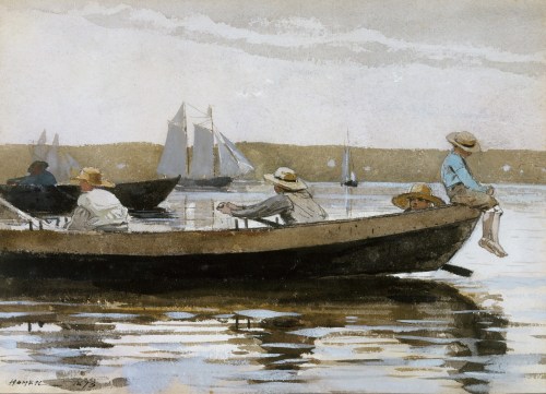 Boys in a Dory, 1873