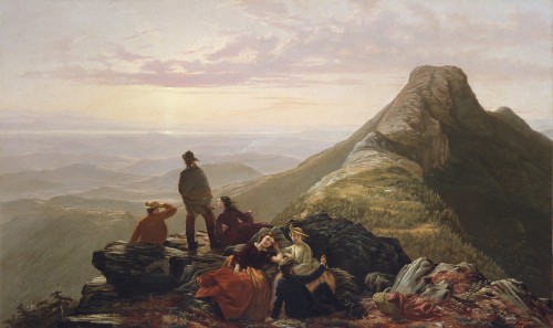 The Belated Party on Mansfield Mountain, 1858