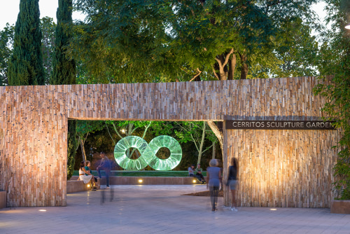 Infinity - City Hall Sculpture Garden - Projects - Cliff Garten Studio