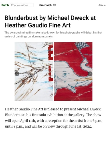 Blunderbust by Michael Dweck at Heather Gaudio Fine Art
