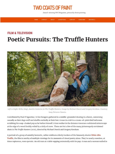Poetic Pursuits: The Truffle Hunters