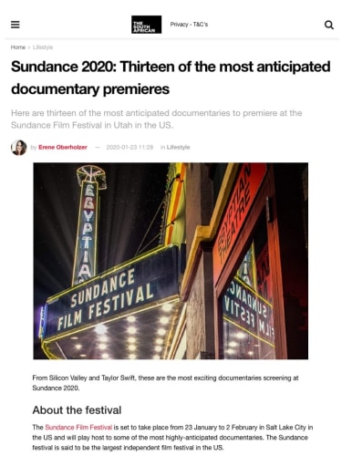 Sundance 2020: Thirteen of the most anticipated documentary premieres