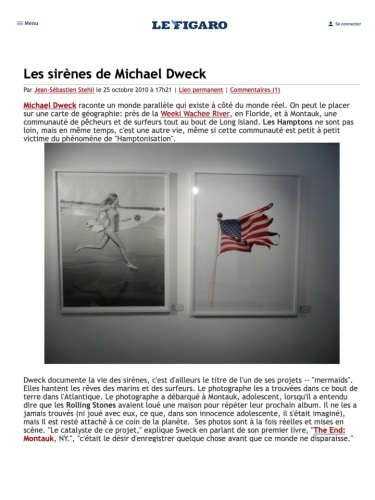 Les sirènes de Michael Dweck