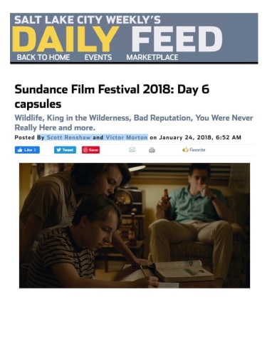 Sundance Film Festival 2018: Day 6 capsules