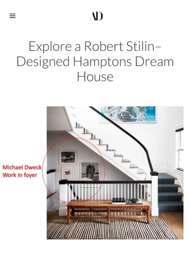 Michael Dweck work in Robert Stilin–Designed Hamptons Dream House