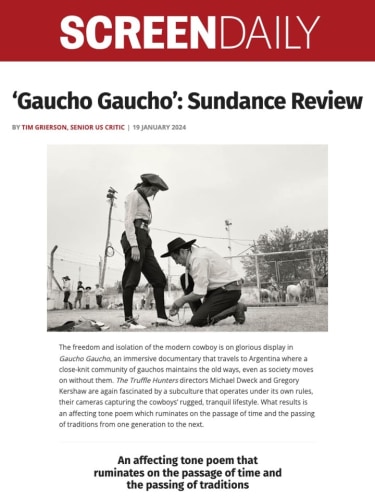 ‘Gaucho Gaucho’: Sundance Review
