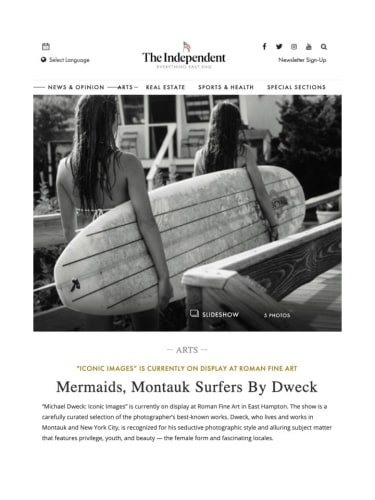 Mermaids, Montauk Surfers By Dweck