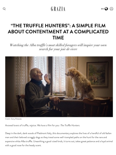 “The Truffle Hunters”: A Simple Film About Contentment at a Complicated Time