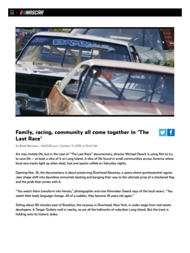 Family, racing, community all come together in ‘The Last Race’