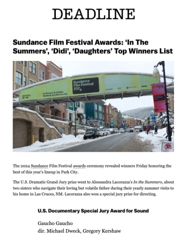 Sundance Film Festival Awards: ‘In The Summers’, ‘Dìdi’, ‘Daughters’ Top Winners List