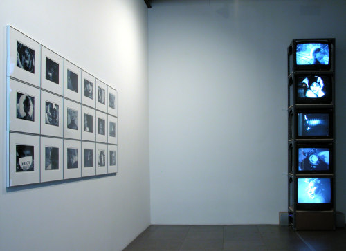 Installation view of Chris Marker, &amp;ldquo;Quelle heure est-elle?,&amp;rdquo; Peter Blum Gallery, 2009