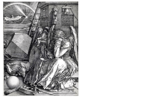 Albrecht D&amp;uuml;rer, Melancholia I, 1514, etching