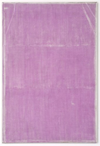 John Zurier, Leuven, 2017, glue-size tempera on linen, 78 x 52 inches (198.1 x 132.1 cm)