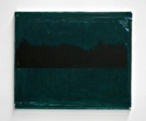 John Zurier, Stapi, 2014, oil on linen, 20 x 24 inches (50.8 x 61 cm)