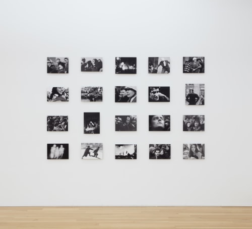 Installation view of I Stare, from Staring Back, ca. 1950-2004,&amp;nbsp;Peter Blum Gallery, New York, 2021.&amp;nbsp;