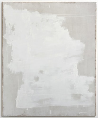 John Zurier, West of the Future, 2010, distemper and oil on linen, 78 x 64 inches (198.1 x 162.6 cm)